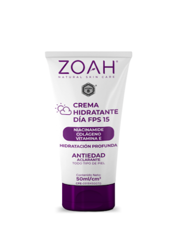 CREMA HIDRATANTE DIA ZOAH