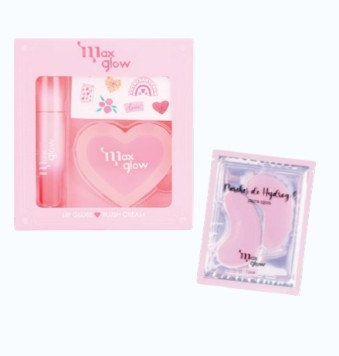 KIT LIP GLOSS RUBOR MAXGLOW