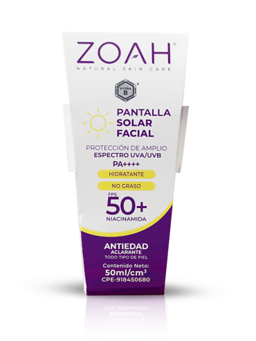PANTALLA SOLAR ZOAH