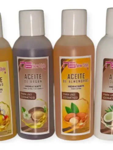 ACEITE ARGAN ALMENDRA COCO RICINO