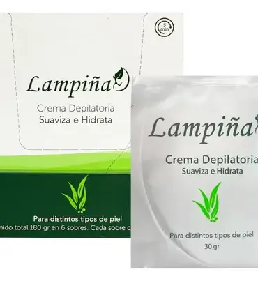 CREMA DEPILADORA LAMPIÑA 30GR